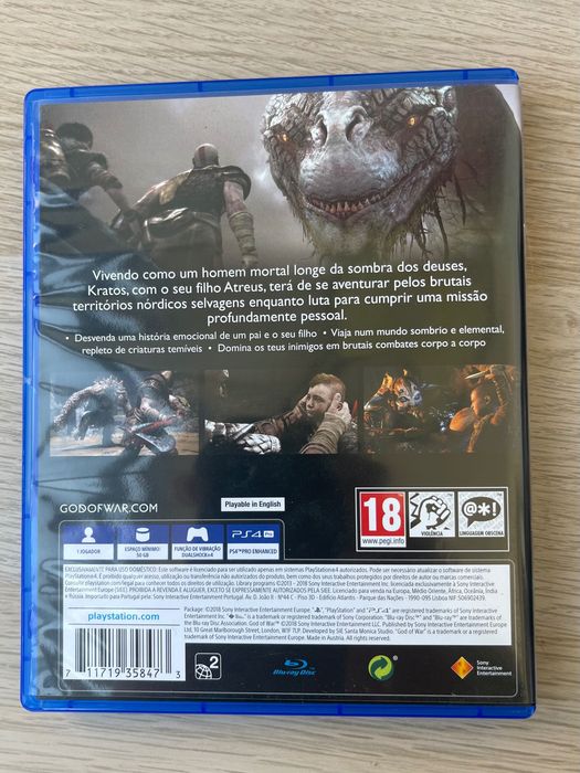Jogo psx 4 - god of war