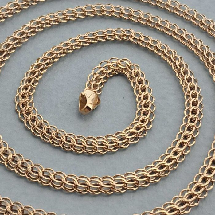 ‼Золотая цепь цепочка 5,81 гр 55 см Золото 585 золотий ланцюг