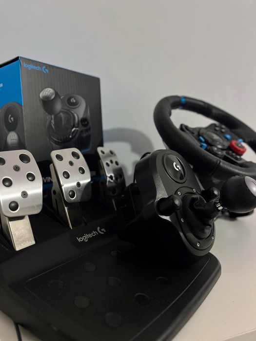 Volante Logitech G29 + Shifter + Pedais