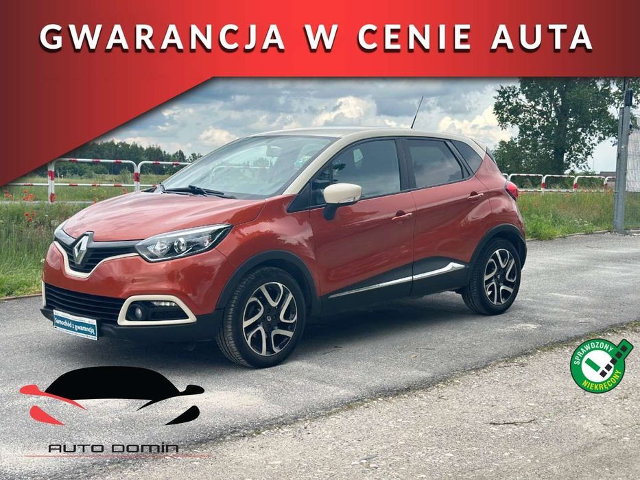 Renault Captur Raty 1.5 dci 90KM key les Go Klima Navi Tablet Zarej w PL Gwarancja