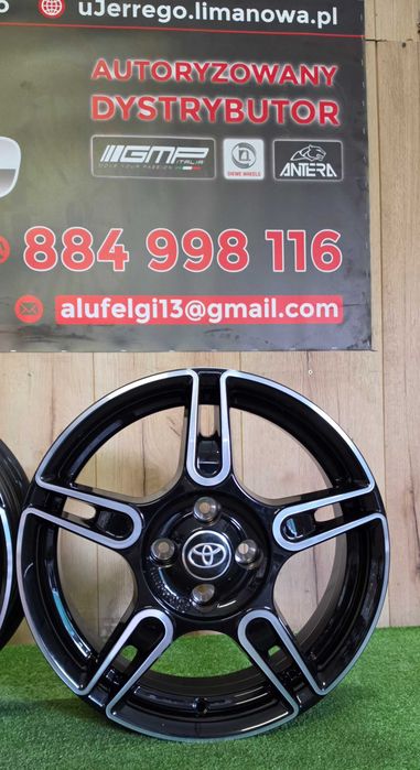 Nowe alufelgi TOYOTA 16x4x100 - IQ, Yaris