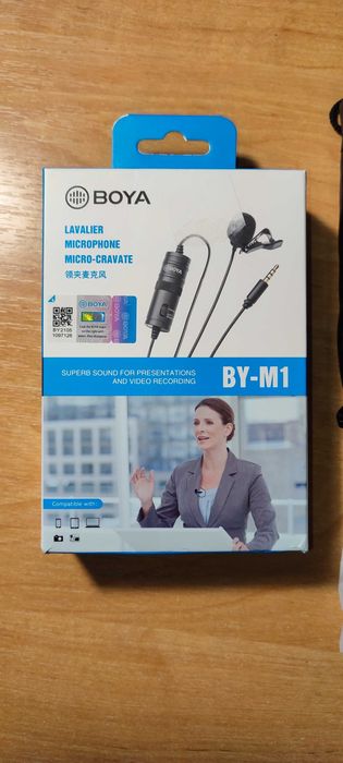 Микрофон-петличка Boya BY-M1