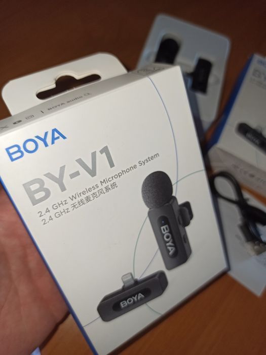 Бездротова мікрофонна система Boya BY-V1
