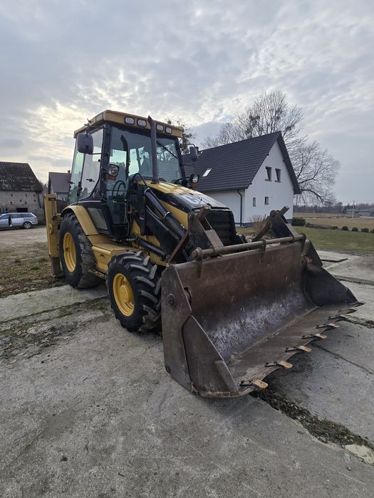 CAT 432D koparko ładowarka stan bardzo dobry full opcja 3 łyżki