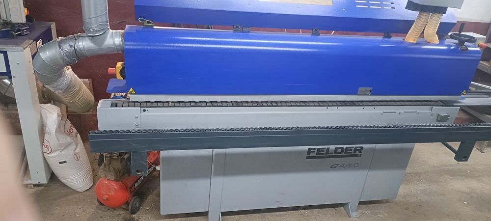 Okleiniarka  Felder G 460  z frezami wstępnymi