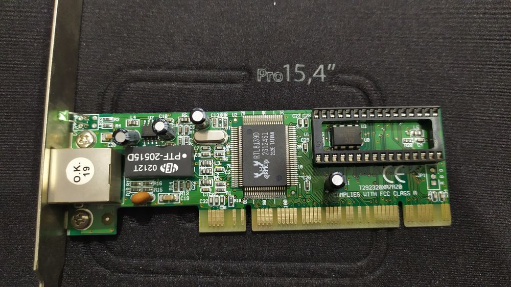 Karta sieciowa PCI - Realtek 10/100 Mbit