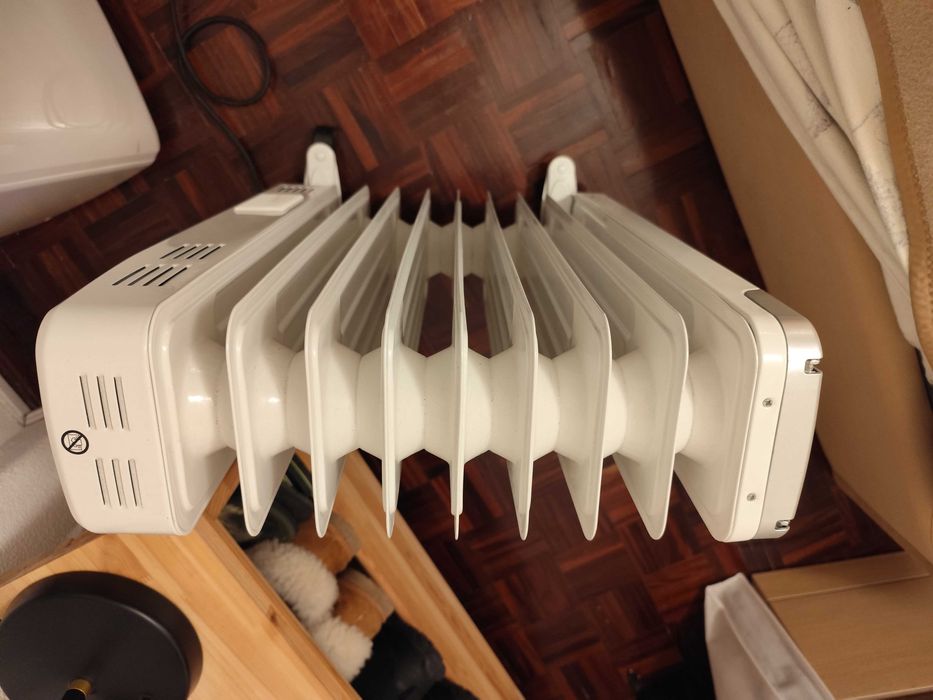 Aquecedor a oleo ventilado - robusto e eficiente