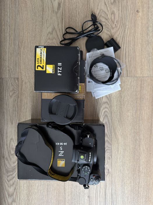 Nikon Z5 + NIKKOR Z 24-70mm f/4 S + FTZ II | Full Frame | zestaw
