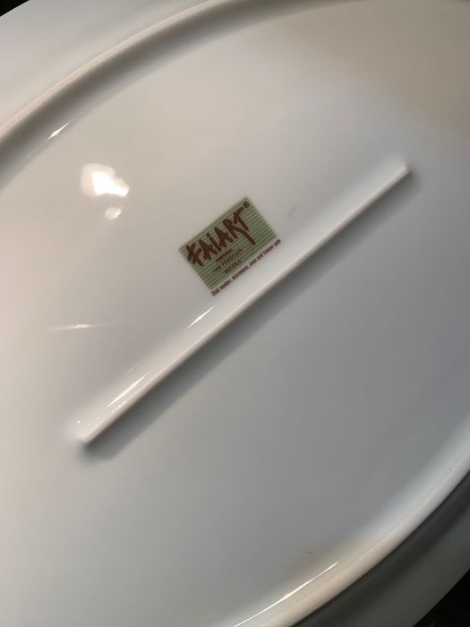 Travessa oval Faiart Porcelana 100%