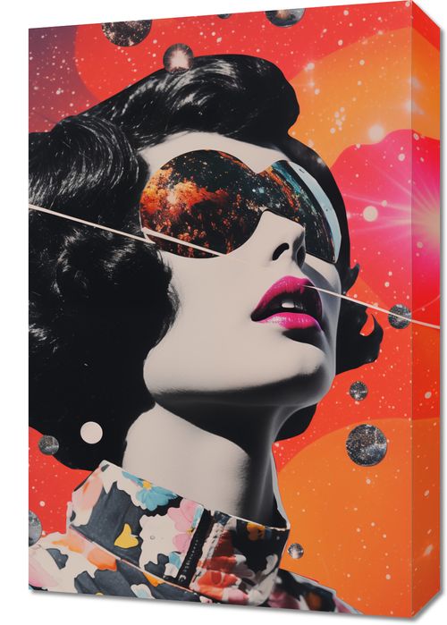 Obraz 40x60cm Galaktyczna Wizjonerka