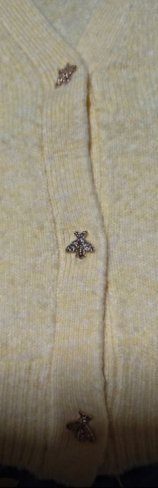 Sweter cytrynowy Sinsay roz. M