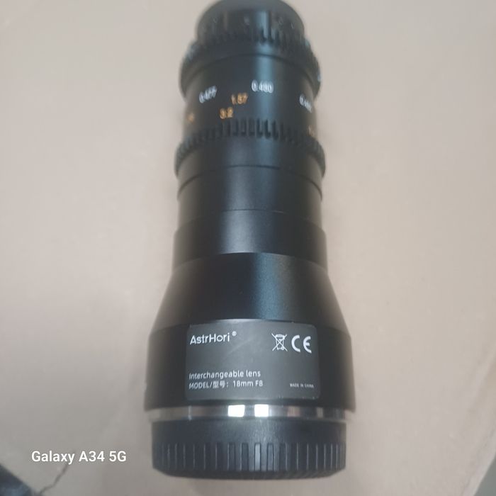 Об'єктив AstrHori 18mm F8 2X Macro Probe APS-C