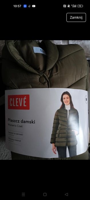 Płaszcz damski nowy