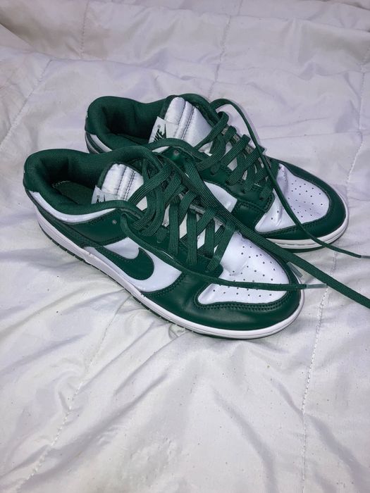 Sapatilhas Nike Dunk Low Verde E Branco