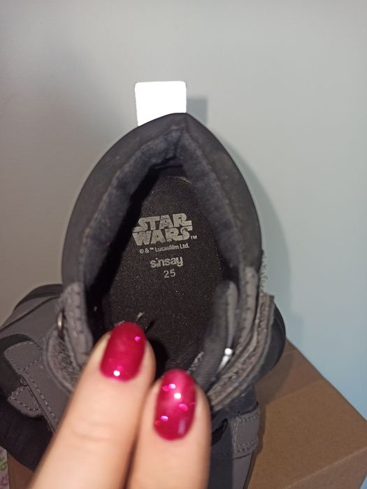 Buty dziecięce na wiosnę, rozm. 25 Star Wars