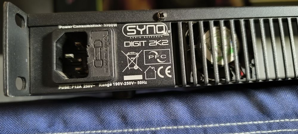 Końcówka mocy Synq Digit2k2 2x1100wat