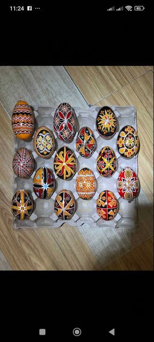 Писанки ручної роботи.