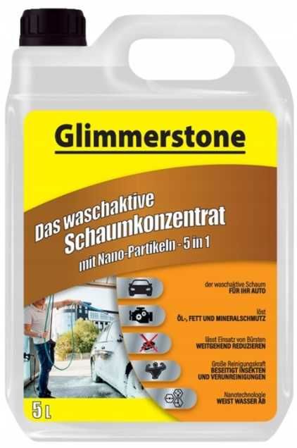 Glimmerstone 5L - płyn do prania i odpłaniania tapicerki, dywanów - 5 litrów / Krk