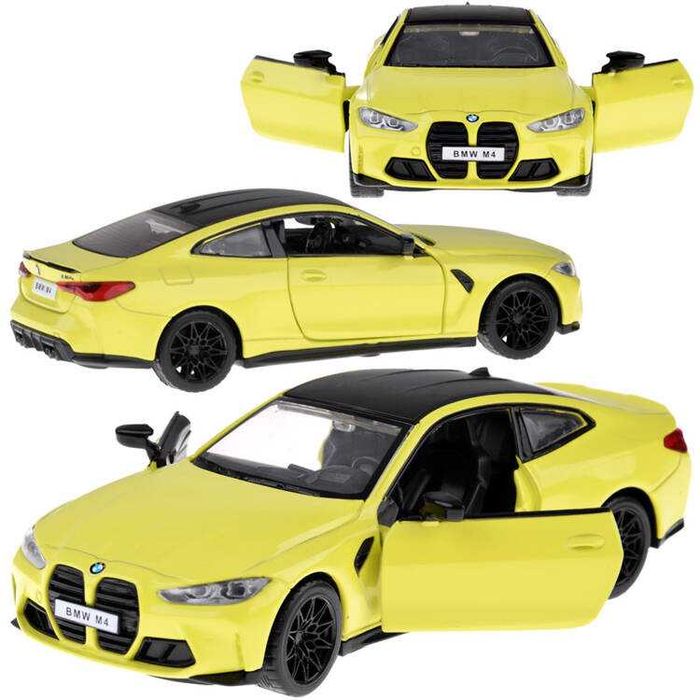 BMW M4 Model 1:32 Metalowy Samochód Efekty LED Dźwięk Prezent
