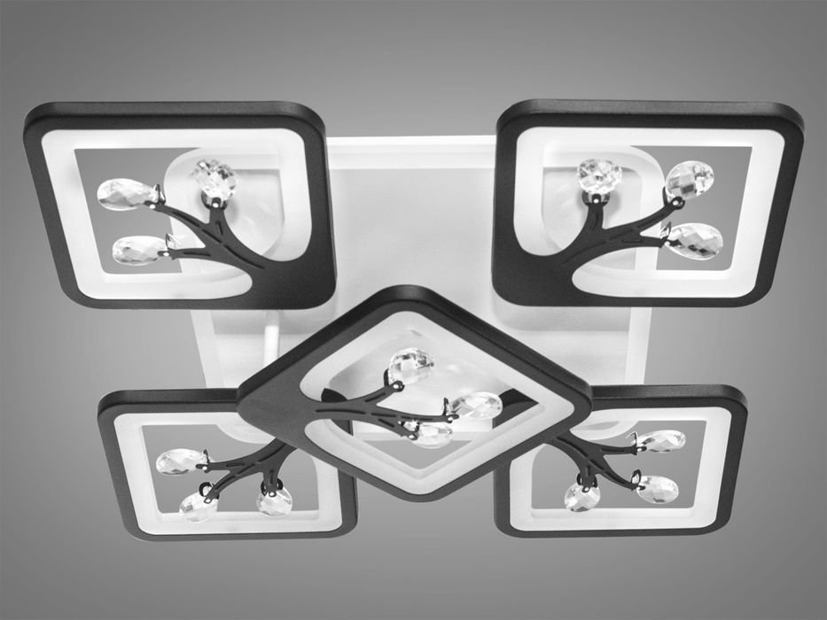 Потолочна люстра з димером 90Вт світлодіодна лед