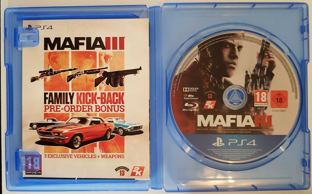 Mafia 3 - Jogo Ps4