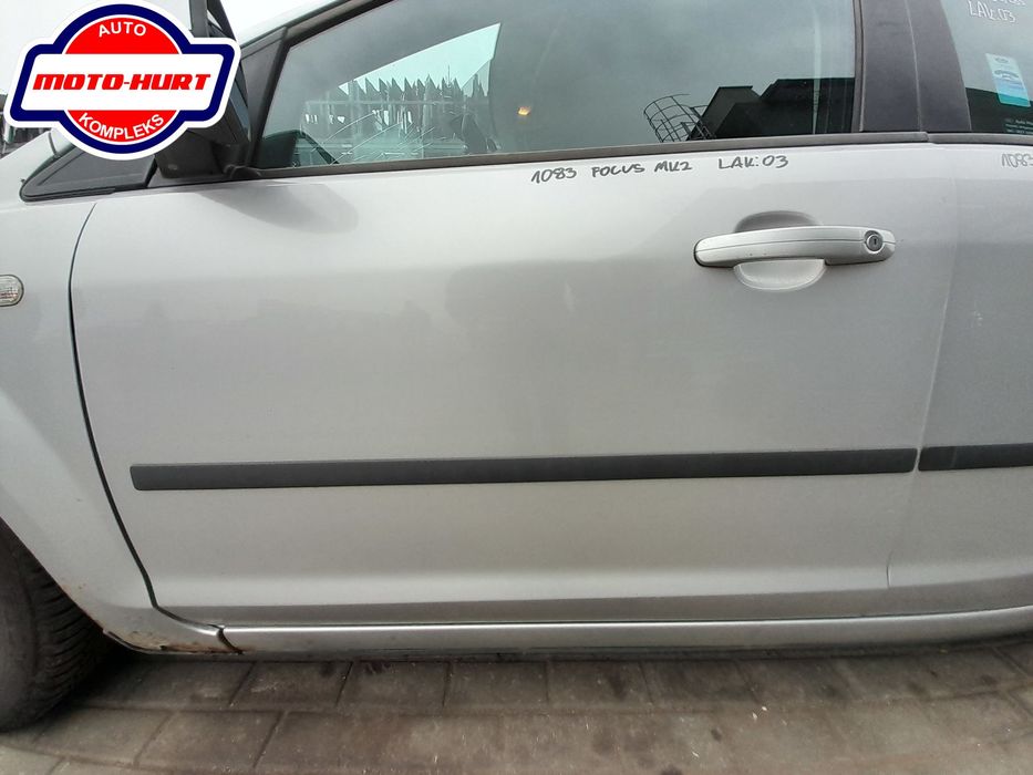 DRZWI LEWE PRZEDNIE LEWY PRZÓD FORD FOCUS MK2 KOLOR: 03