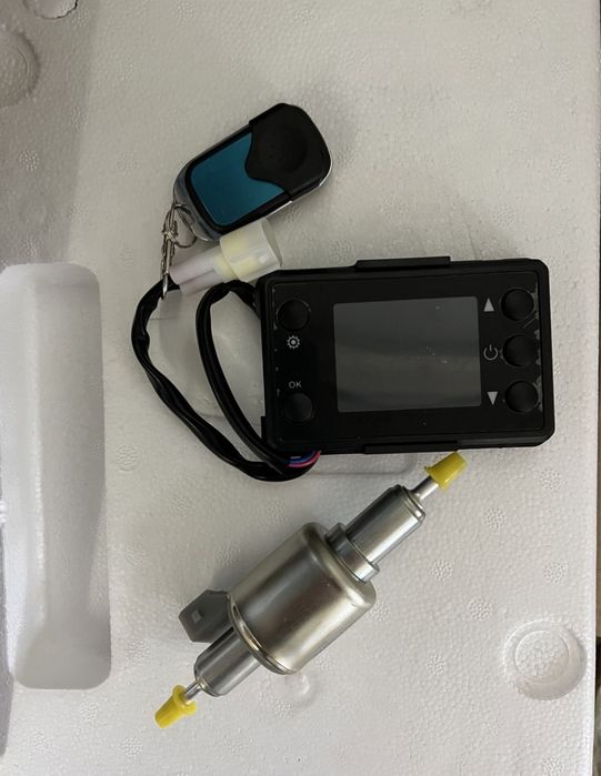 Установка автономного отопителя