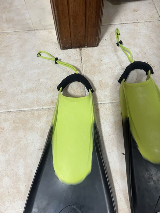 Pes de pato de bodyboard