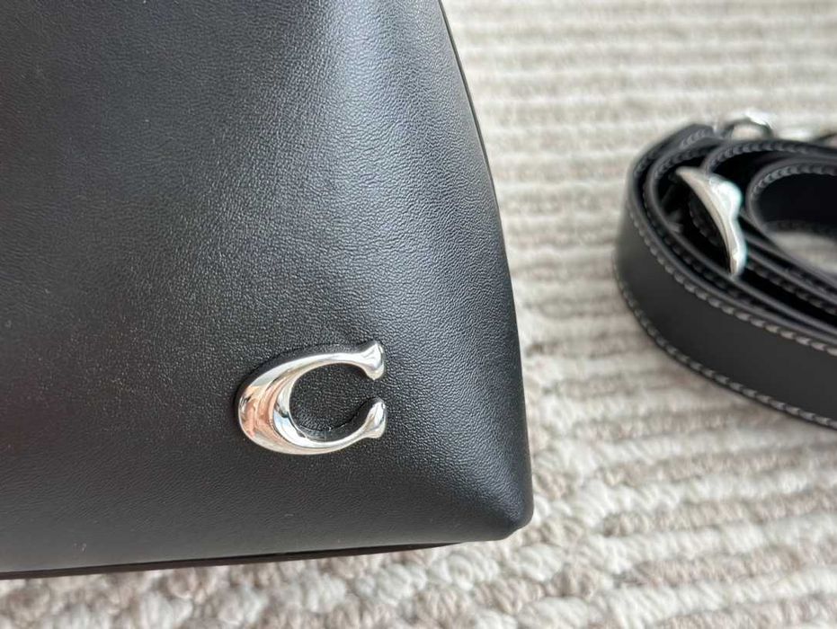 Сумка Coach Black Silver