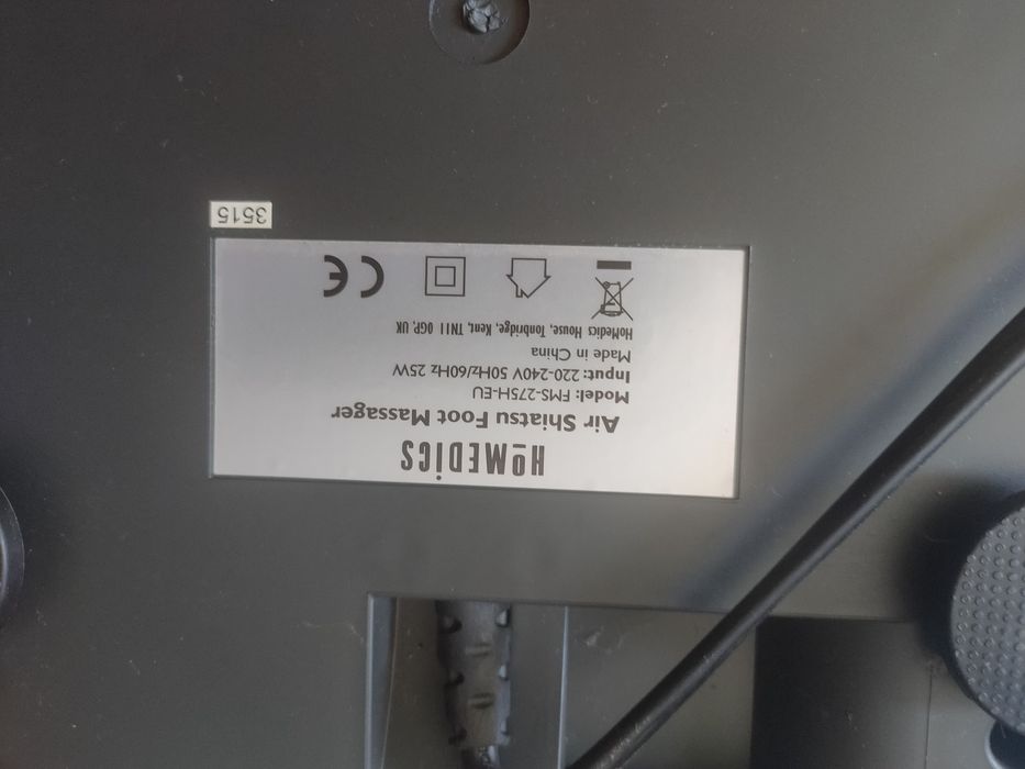 Máquina de massagem de pés shiatsu