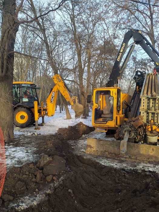 Проколи ГНБ  під дорогами, річками труби до 1600мм на відстань до 700м