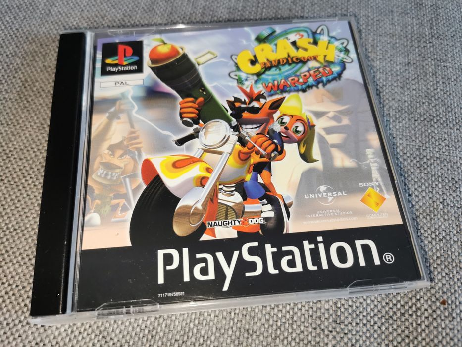 Crash Bandicoot 3 Warped PSX PS1 gra ANG (stan BDB)