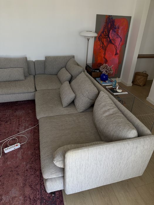 Capas Ikea Soderhamn Viarp Bege/Castanho