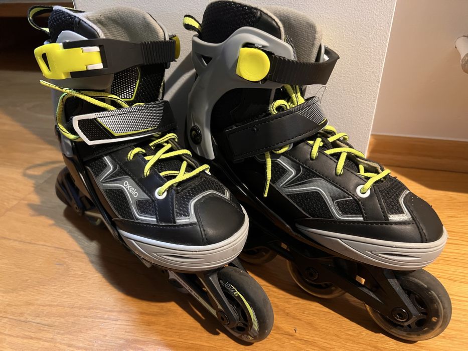 Rolki OXELO fit3 junior, regulowane roz. 32-35