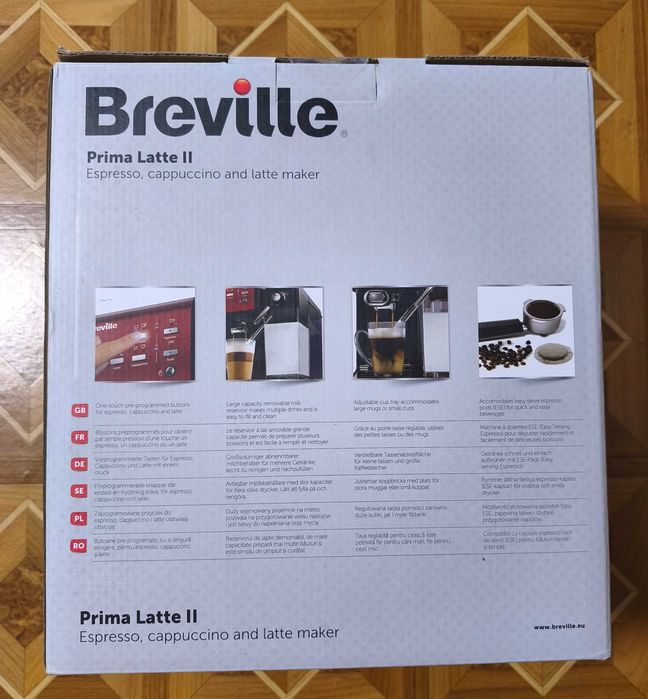 Ekspres BREVILLE Prima Latte II VCF109X