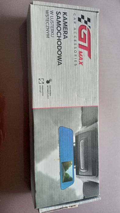 Kamera samochodowa w lusterku wstecznym GTMAX