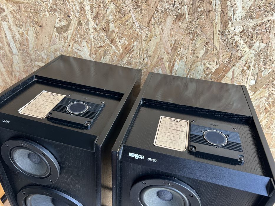 Mirsch OM 60 unikatowe kolumny vintage hifi OM-60