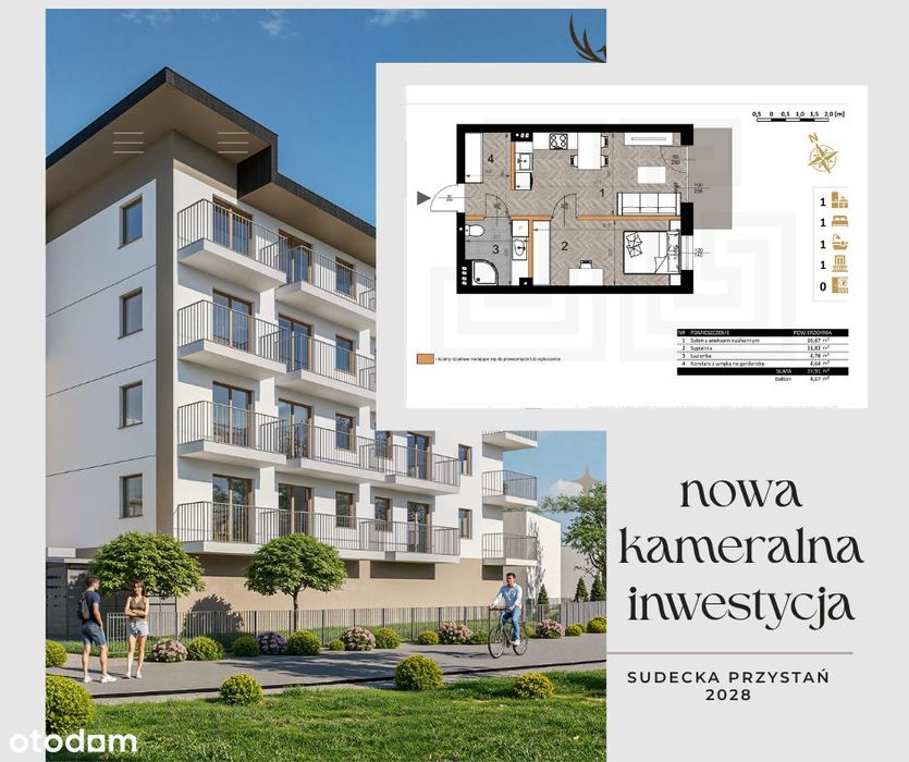 SUDECKA PRZYSTAŃ – kameralna zabudowa w zielonej części Jeleniej Góry