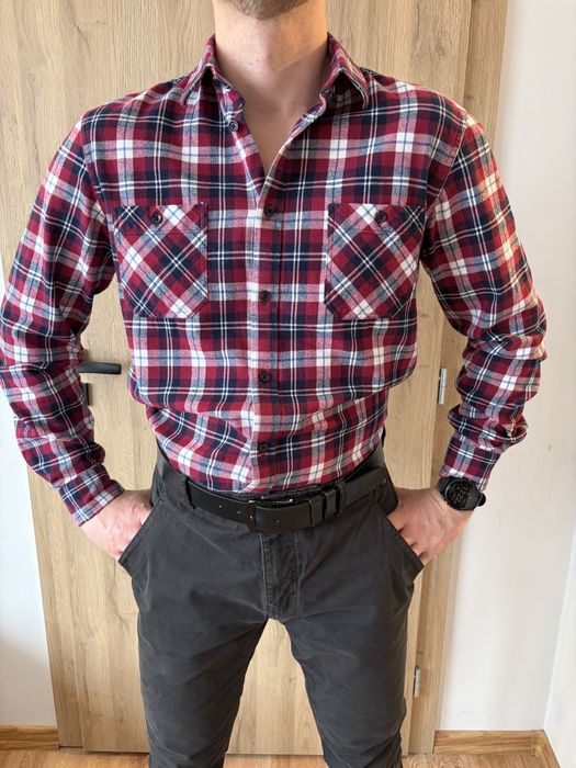 Koszula flanelowa w kratkę Vistula