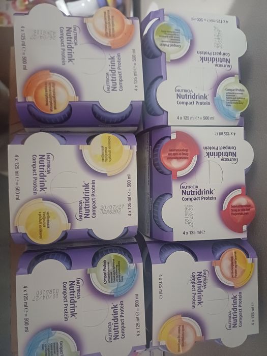 Nutridrink protein 24 sz x 125 ml różne smaki