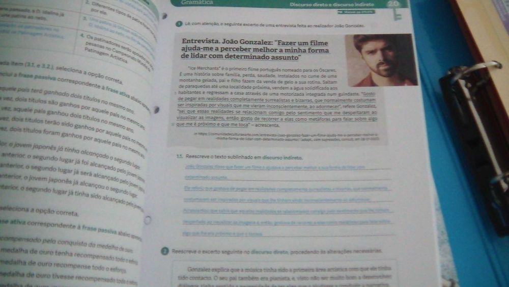 Conjunto completo do professor Palavra-chave - Português - 9.º Ano