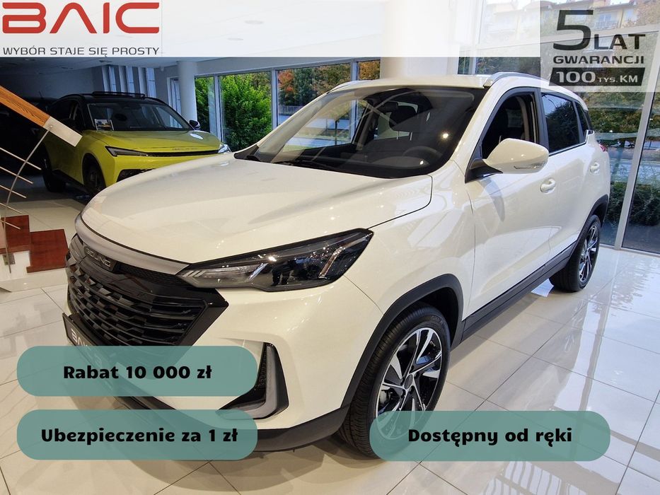 BAIC 3 Luxury 6MT, ubezpieczenie za 1 zł