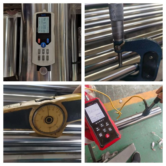 Шток гартований хромований труба безшовна