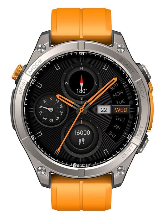 Smartwatch Zeblaze Stratos 4 Electric Orange GPS AMOLED