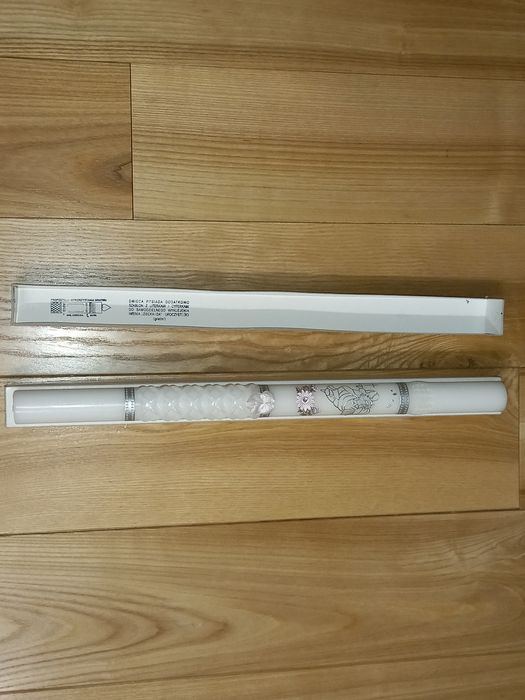 Świeca do chrztu komunii dla dziewczynki