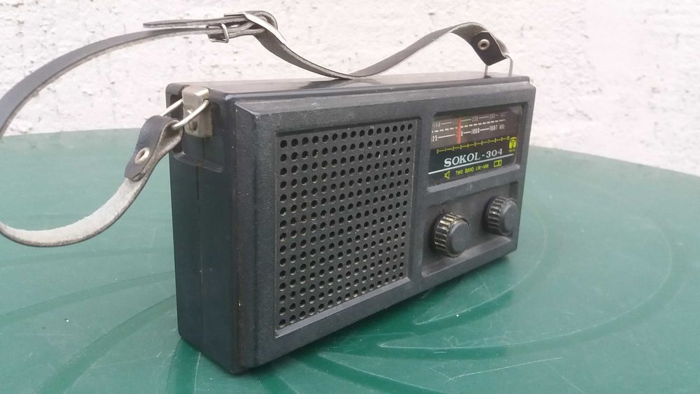 1970-te   Radyjko  '' SOKOL '' - 304  , made in USSR