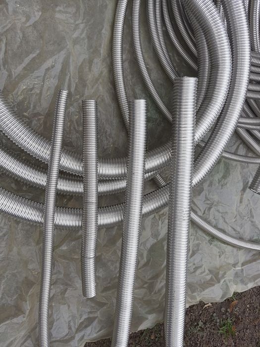 Нержавейка гофра 20.22 для выхлопных газов, гофра вихлопа на генератор