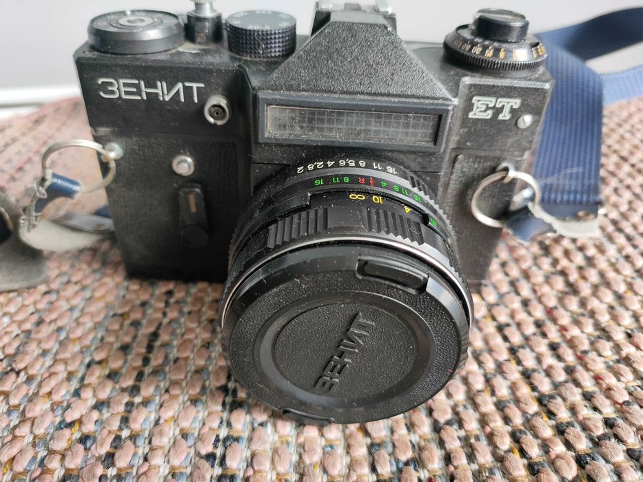 Aparat ZSSR  Zenit ET, FOD 5B, Lubitel 166B - ZESTAW