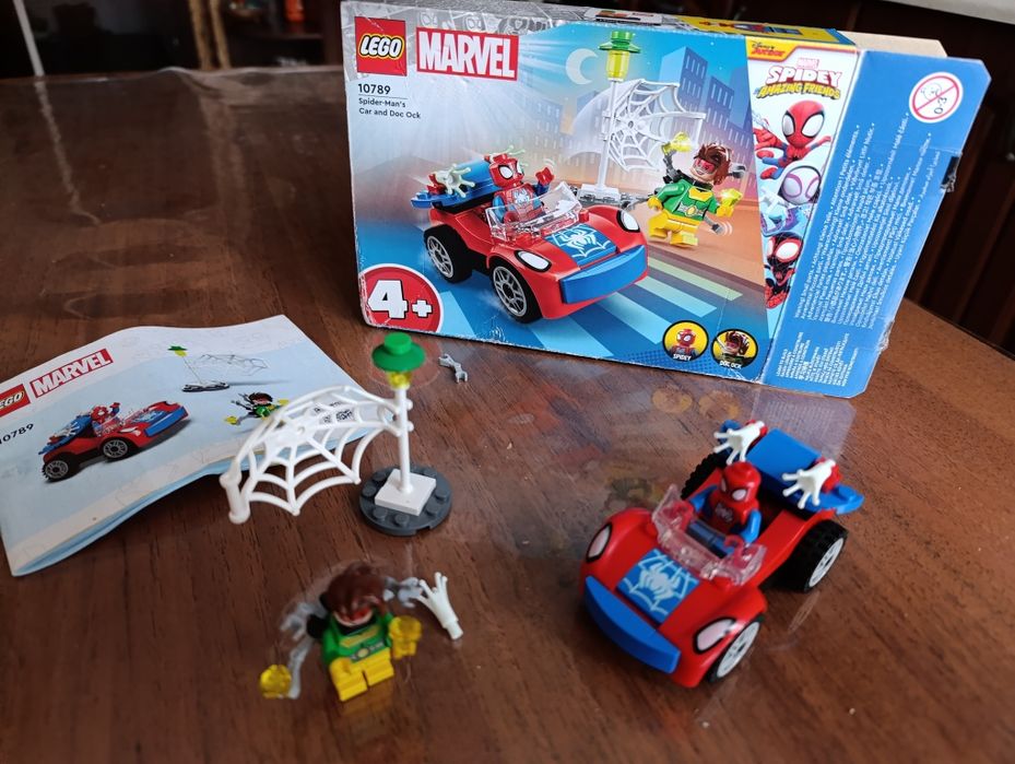 Lego Spidermans car and Doc ock лего