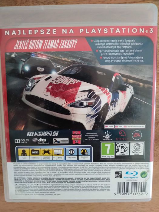PS3 Need for Speed Rivals  gra